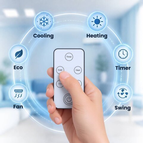 BlizzAir climate control modes